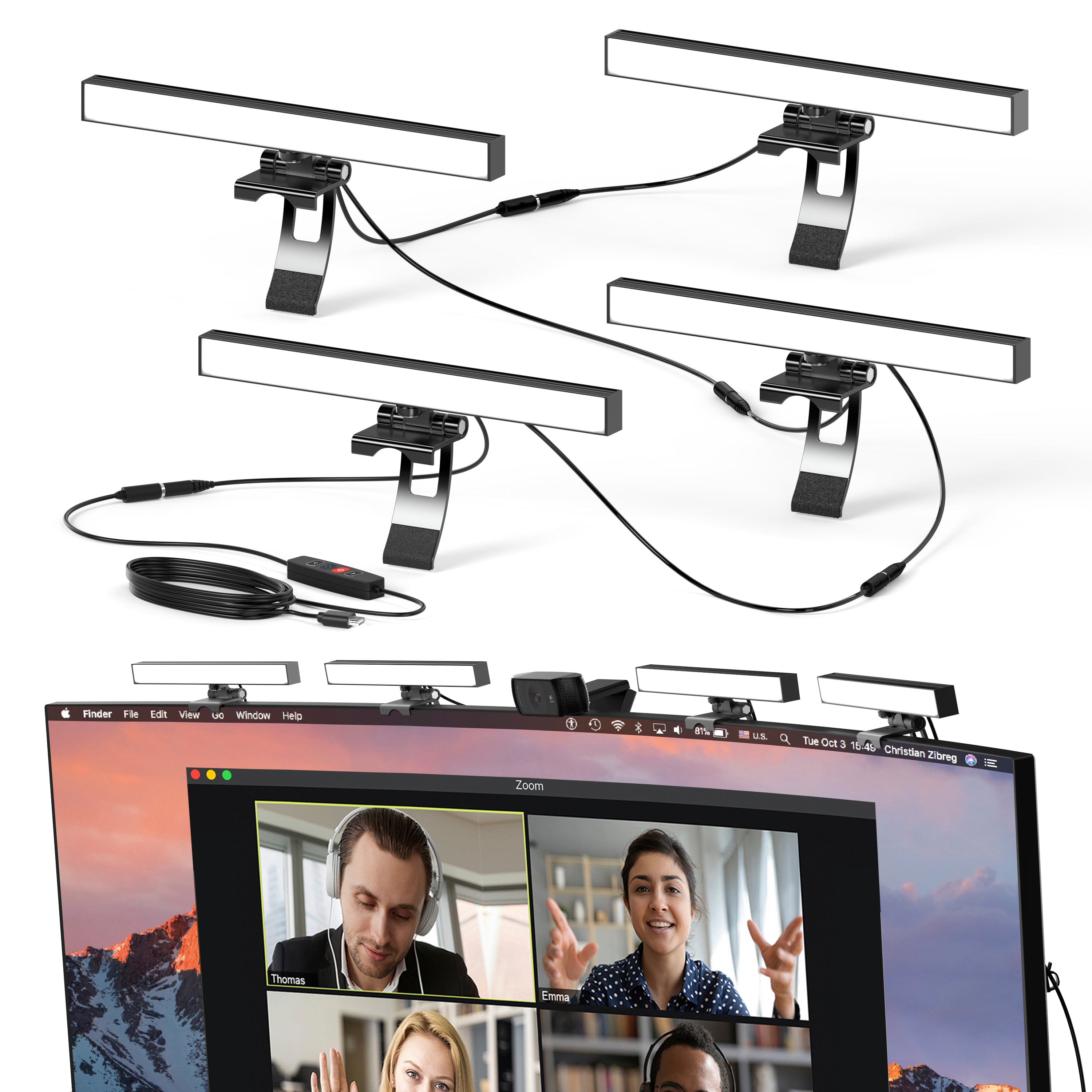 Light Bars for Zoom / Video Conference